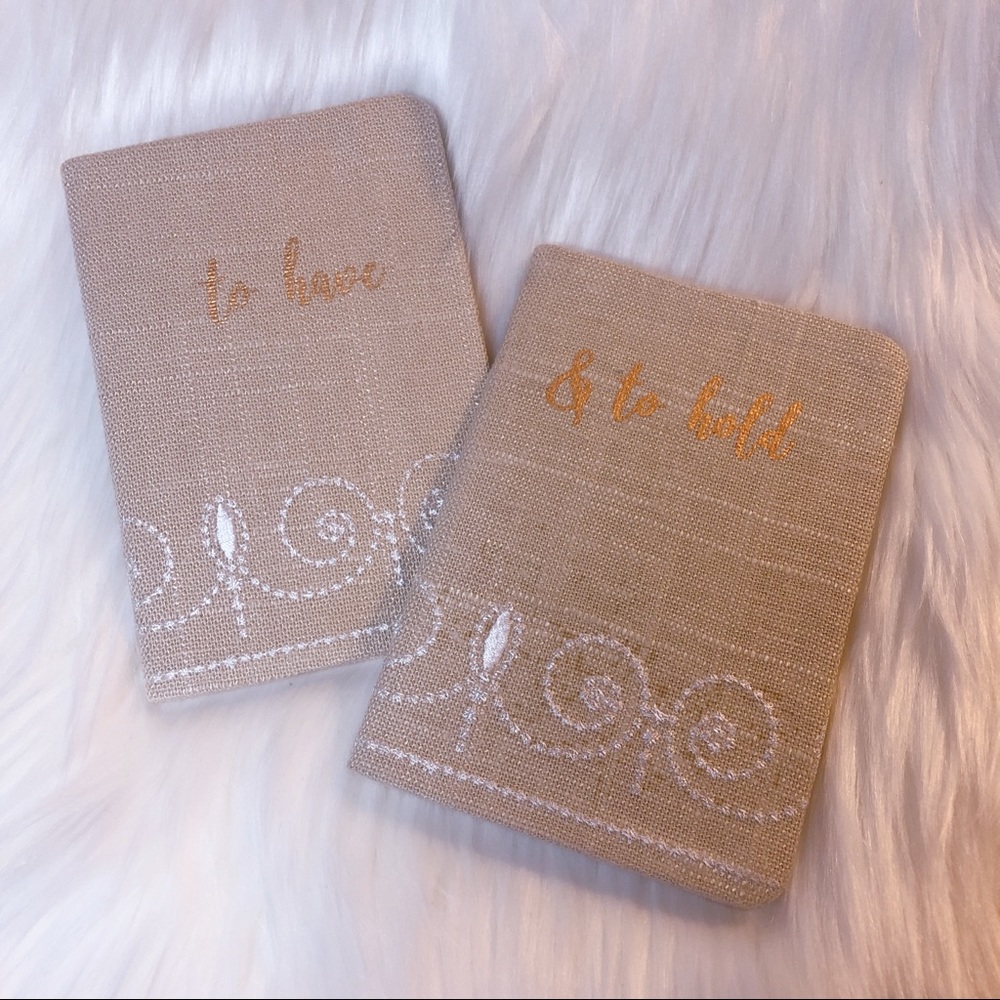 🍬2/$15 To Have & To Hold Couple Set Mini Notebooks